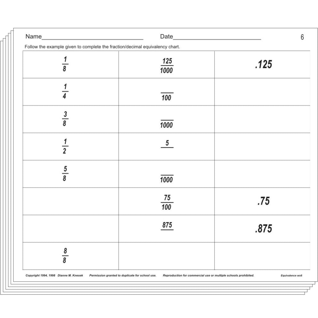 decimal-fraction-equivalence-blackline-or-pdf-conceptual-learning