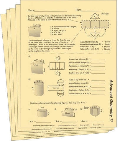 Advanced Geometry – Conceptual Learning Materials